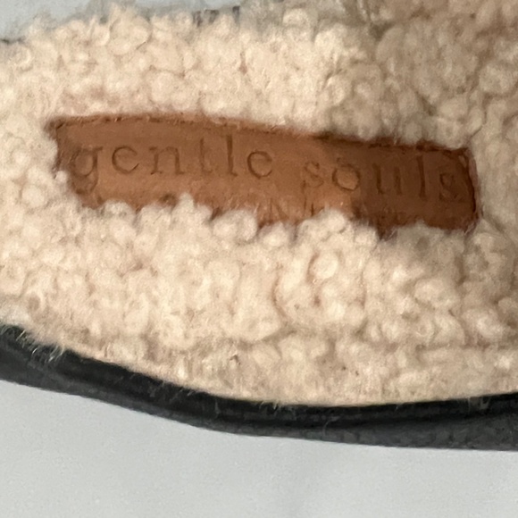 NIB Gentle Souls Mina Driver Mule Cozy by Kenneth Cole Indoor Outdoor Shoes New - Picture 4 of 7